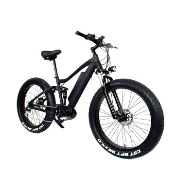 Elektrisches Mountainbike mit Premium -Bremssystem